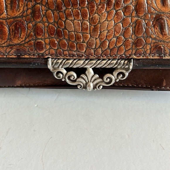 Vintage Brighton boho or country wallet/handbag/purse. Beautiful worn leather! - Picture 2 of 9